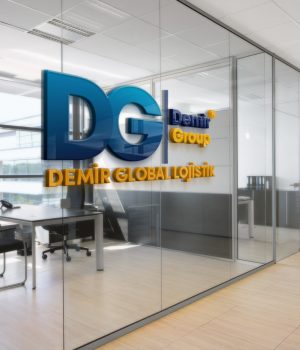 Office Space Window Logo Mockup by GraphicsFamily